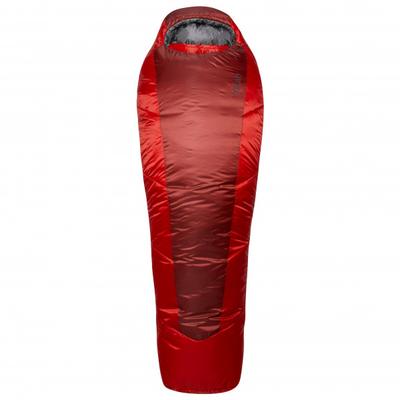 Rab - Solar Eco 3 - Kunstfaserschlafsack Gr bis 200 cm Körperlänge - Width: Regular Zip: Left Rot Image