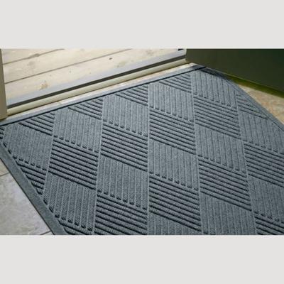 Diamonds Estates Doormat 60 x 36, 60 x 36, Slate B...