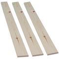 Global Furnishing Replacement Bed Slats - Solid Pine Wooden Flat Bed Slats Available (8, 4ft6 Double = 136.5cm)