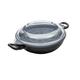 Prestige x Nadiya Wok Non Stick with Lid 26cm - 4 in 1 Multipurpose Induction Wok with Steamer & Multi-Use Glass Lid, Dishwasher Safe & Oven Safe PFOA Free Cookware