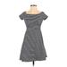 Old Navy Casual Dress - A-Line: Blue Print Dresses - Women's Size X-Small