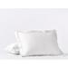 Coyuchi Organic Relaxed Envelope Sham 100% Cotton in Gray | 20 H x 26 W in | Wayfair 1024370