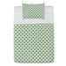 East Urban Home Microfiber Reversible Coverlet/Bedspread Set Microfiber in Green/White | Twin Bedspread + 1 Sham | Wayfair