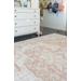 Snead 9'2" x 12' Traditional Light Beige/Pale Pink/Plum/Peach Area Rug - Hauteloom