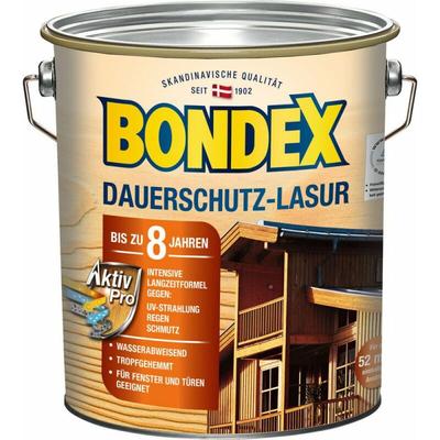 Bondex - Dauerschutz Lasur 4 l, rio palisander Holzlasur Schutzlasur Holzschutz Image