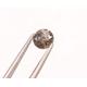 0.55 CT Salt And Pepper 5.20 X 3.20 MM Round Shape Diamond Natural Loose Beautiful Grey Round Cut Diamond For Engagement Wedding Ring, V1