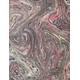 Hand marbled sheet of Paper -bookbinding paper - decoupage paper - scrapbooking paper - Marble design
