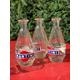 Martini Water Carafe Glass Carafe French Cuisine, Bar Vintage Drinking , Retro
