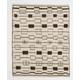 Contemporary Hand-Knotted Moroccan Rug, 100% Natural Undyed Wool, Custom Options Available. BT110