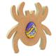 Freestanding Halloween spider Egg Holder shape MDF wood craft blank kinder, Creme