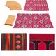 Set of Six Placemats Table Mats and Six Napkins Various Aesthetically Appealing designs to Choose from