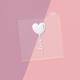 Valentine's Day Balloon Embosser Debosser Stamp, Love Balloon Cupcake Topper Cookie & Treat Box Fondant Icing Raised Outbosser 3D Design