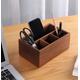 Black Walnut Wooden Accessories Holder Organizer Box | Coin | Key | Phone |TV Controller | Stationery | Desk Organiser | Home Décor