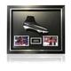 Naby Keita Hand Signed Black Nike Mercurial Football Boot in Deluxe Classic Dome Frame