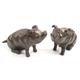 Cast Iron Bookends or Door stops. A set of 2 Pigs. Ideal for an animal lover and a book lover alike. Country and farmhouse chic (Pack of 2)