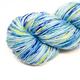 Speckled sock yarn, hand dyed merino nylon 4 ply, blue sock yarn, summer sock yarn