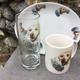 Golden Labrador Designs on Ceramic & Glassware 3 Piece Snack Set