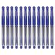 Uni-Ball Signo UM-151S Gel Grip Rollerball Pen Tip Width (0.7mm) Blue (1 x Pack of 12 Pens)