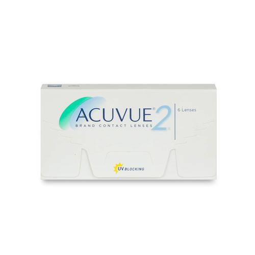 Johnson & Johnson Acuvue 2 (6er Packung) Wochenlinsen (-1 dpt & BC 8.7) mit UV-Schutz