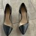 Nine West Shoes | Nine West Size 7 1/2 Black Heels With Clear Plastic Sides, 3 1/2” Heel | Color: Black | Size: 7.5