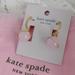 Kate Spade Jewelry | New Kate Spade On The Rocks Huggies W/ Dust Bag O0r00138 $79 | Color: Gray | Size: Os