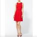 Anthropologie Dresses | Anthropologie Red Scalloped Dress Pim + Larkin | Color: Red | Size: S