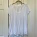 Athleta Tops | Athleta Tee, Sz 1x | Color: White | Size: 1x