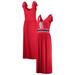 Women's G-III 4Her by Carl Banks Red St. Louis Cardinals Game Over Maxi Dress