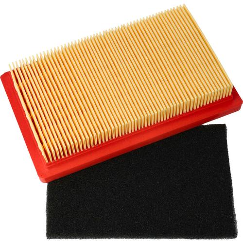 Vhbw - Luftfilter Set orange, schwarz Ersatz kompatibel mit mtd 751-10298 für Rasenmäher
