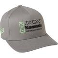 FOX Kawasaki Flexfit Casquette, gris, taille L XL