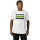 FOX Kawi Stripes SS Premium T-shirt, blanc, taille L
