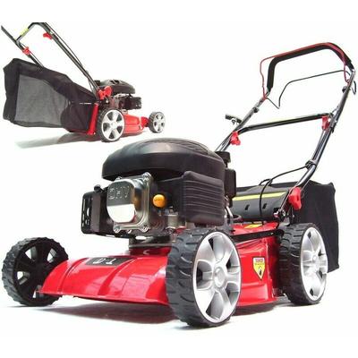 Benzin Rasenmäher 410mm Radantrieb 55793 Antrieb 41 cm Motor Mäher Selbstantrieb Image