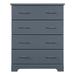 Storkcraft Brookside 4 Drawer Chest - Durable, Modern, and Stylish Storage Solution with 4 Spacious Drawers