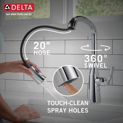 Delta Stryke 1.8 GPM Pull-Down Kitchen Faucet with Magnetic Docking