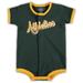 Infant Green Oakland Athletics Power Hitter Romper