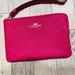 Coach Bags | Coach Cute Pink Wristlet You Are Going To Love. In Like New Condition. | Color: Pink | Size: Os