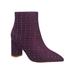 Women's Tokyo Bootie by Halston in Purple (Size 7 1/2 M)