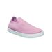 Women's Vossy Slip On Sneaker by C&C California in Dark Pink (Size 6 1/2 M)