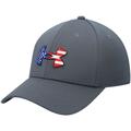 Men's Under Armour Gray Freedom Blitzing Logo Flex Hat