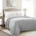 Cable Soft Knitted All Season Blanket/Coverlet Light Gray Single 104X88 - Lush Decor 21T011816