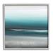 Stupell Industries Stormy Coast Nautical Landscape Gray Blue Pop - Graphic Art Canvas, Cotton in Blue/Gray | 17 H x 17 W x 1.5 D in | Wayfair