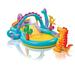 Intex 2' x 11' x 7.5' Kiddie Pool Plastic | 44 H x 90 W x 131 D in | Wayfair 57135EP + 66643E