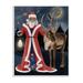 The Holiday Aisle® Santa Claus Under Night Sky Winter Lantern Wood in Brown | 15 H x 10 W x 0.5 D in | Wayfair C208BD0D8CB549C6BD2DF41C1E1B95A9