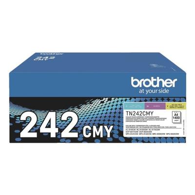 Brother Toner-Set »TN-242C/M/Y« blau