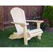 Rosecliff Heights Odia Solid Wood Adirondack Chair Wood in Brown | 39.25 H x 31.5 W x 37 D in | Wayfair BBB77C27B14241DCAAE4E7AADAEE58D7