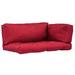 Red Barrel Studio® Pallet Cushions 3 pcs Fabric redPolyester | 3.94 H x 22.83 W x 4 D in | Outdoor Furniture | Wayfair