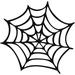 The Holiday Aisle® Spiderweb Wall Décor Metal in Black/Gray | 19 H x 20 W x 0.06 D in | Wayfair 8897192E0A3243F28FDB393BA9496C7C