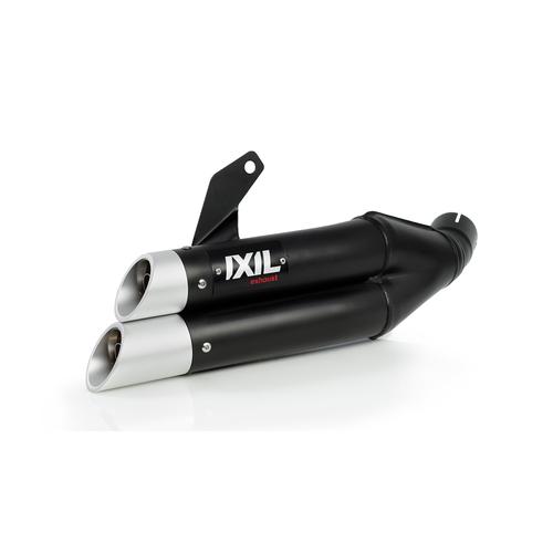 IXIL Hyperlow black XL Edelstahl-Endtopf für KTM DUKE 690 (KMT690), 12-16, schwarz