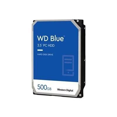WD Blue 500GB PC Desktop Hard Drive, 5400 rpm, 64MB cache