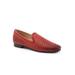 Wide Width Women's Ginger Loafer by Trotters in Red (Size 10 W)